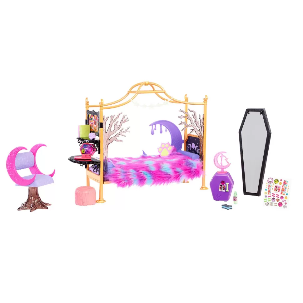 Monster High Habitacion De Clawdeen Wolf* Muñecas