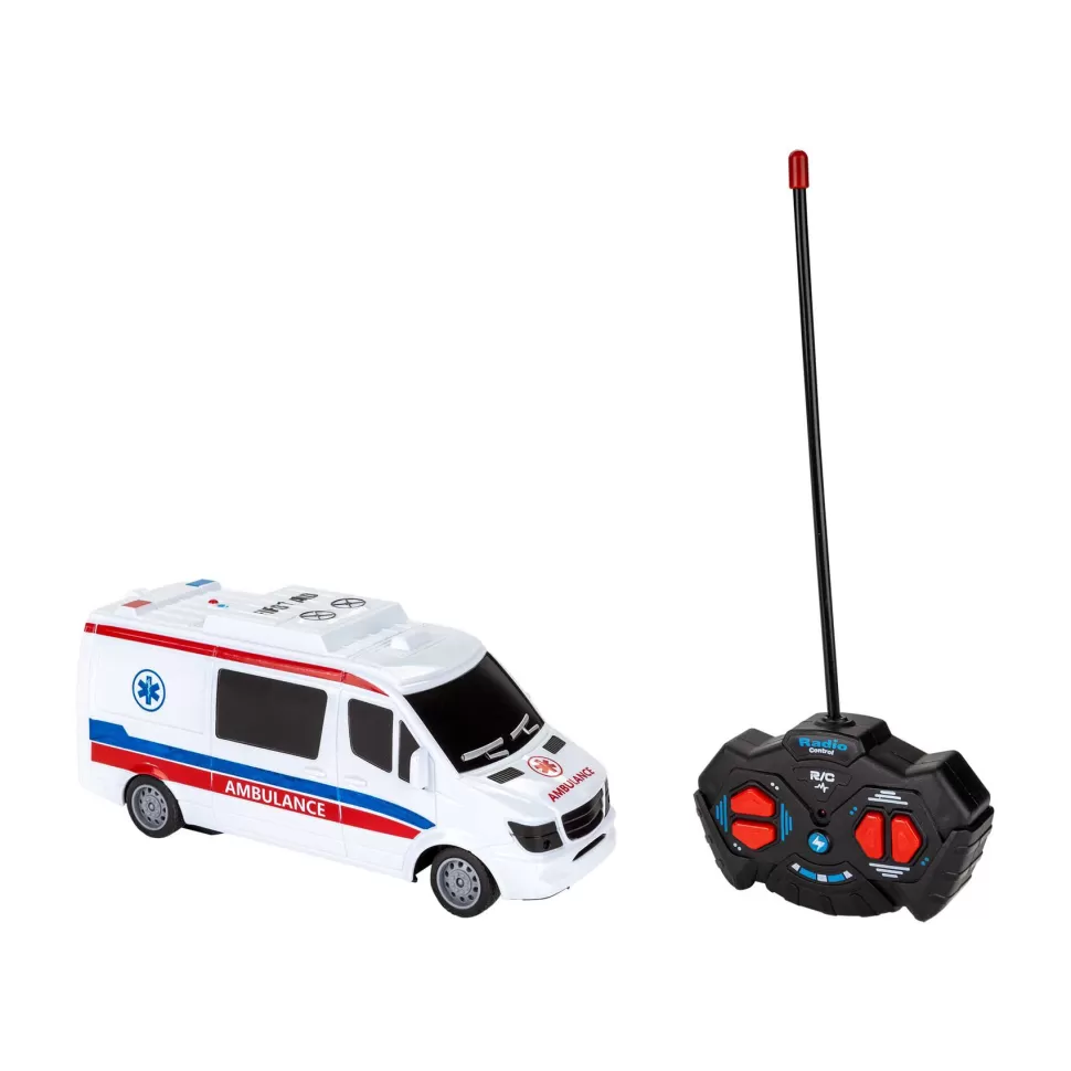 Motor Planet RC Vehículos Y Radio Control^ City Service Ambulancia E1:32