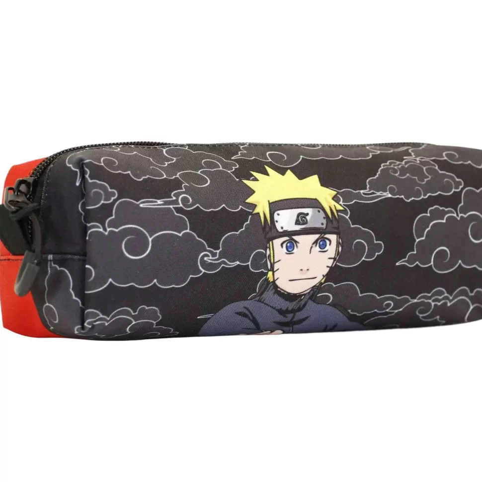 Naruto Vuelta Al Cole^ Estuche Portatodo Cuadrado Clouds