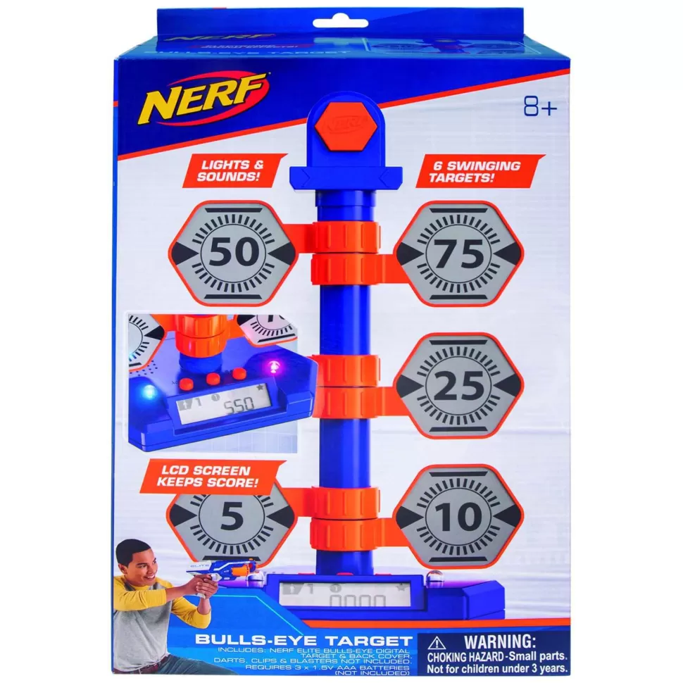 Nerf Elite Bullseye Digital Target* Figuras Y Minimundos