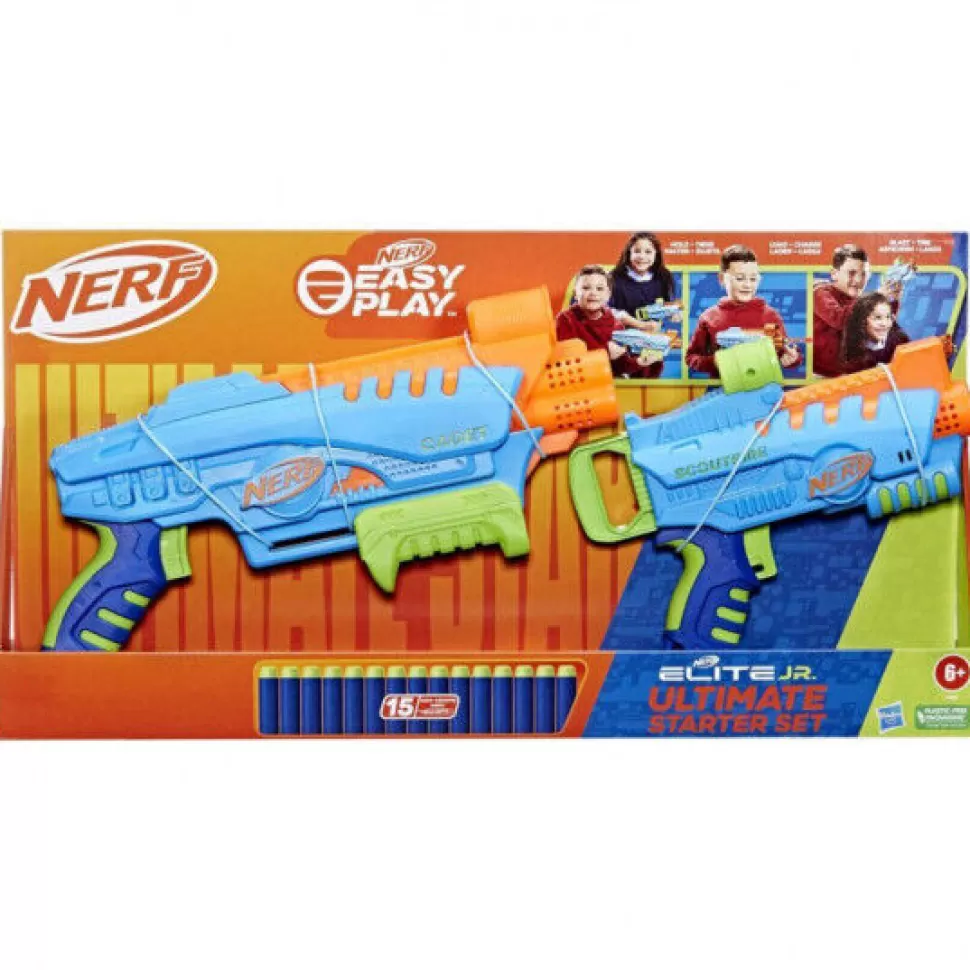 Nerf Figuras Y Minimundos^ Elite Junior Kit De Inicio