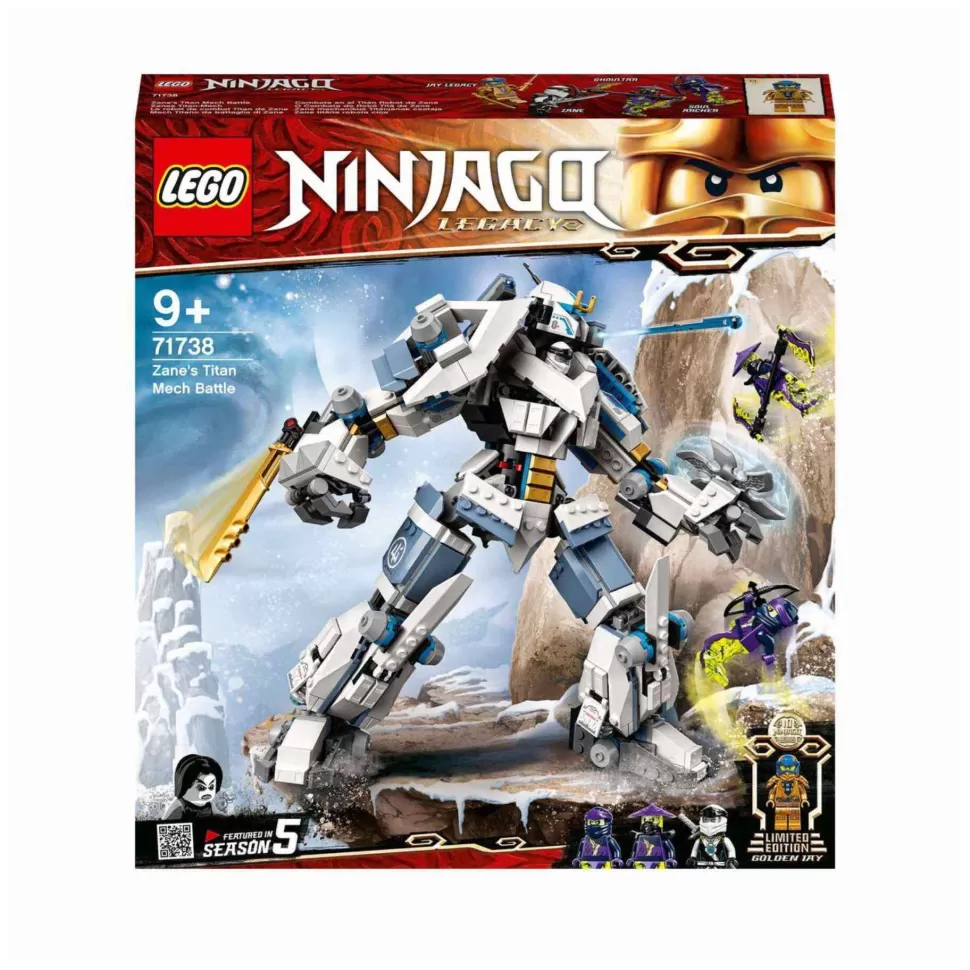 * Juegos De Construcción^ Ninjago 71738 Combate En El Titan Robot De Zane