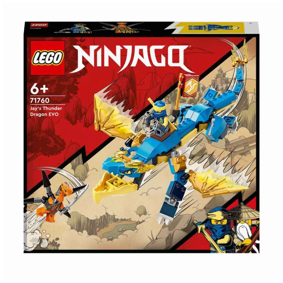 * Juegos De Construcción^ Ninjago 71760 Dragon Del Trueno Evo De Jay