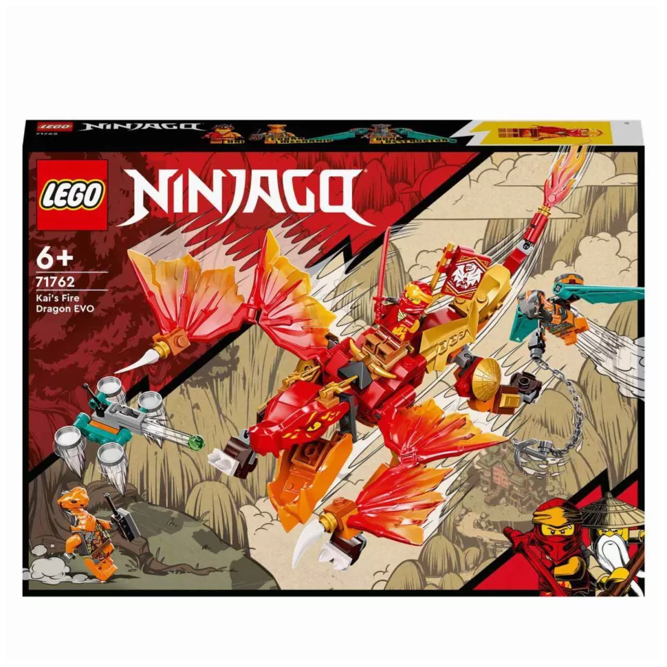 * Juegos De Construcción^ Ninjago 71762 Dragon Del Fuego Evo De Kai