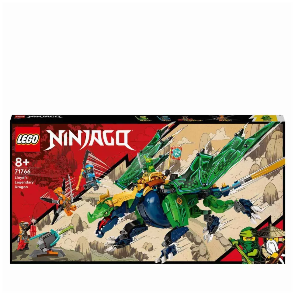 * Ninjago 71766 Dragon Legendario De Lloyd* Juegos De Construcción