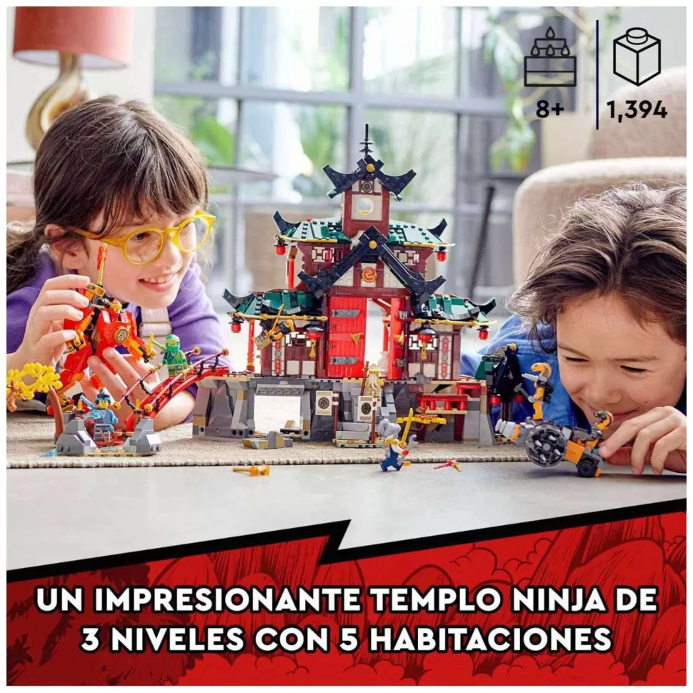 * Juegos De Construcción^ Ninjago 71767 Templo Dojo Ninja