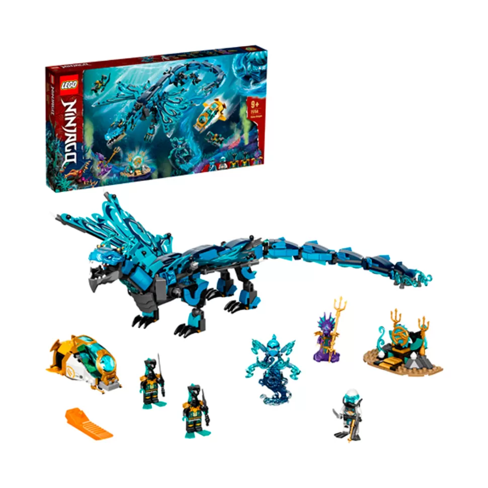 * Juegos De Construcción^ Ninjago Dragon De Agua 71754