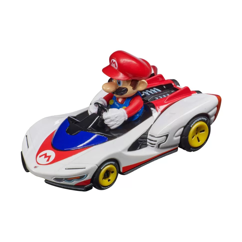 Carrera Nintendo Mario Kart P-Wing Figura Mario Y Yoshi* Vehículos Y Radio Control