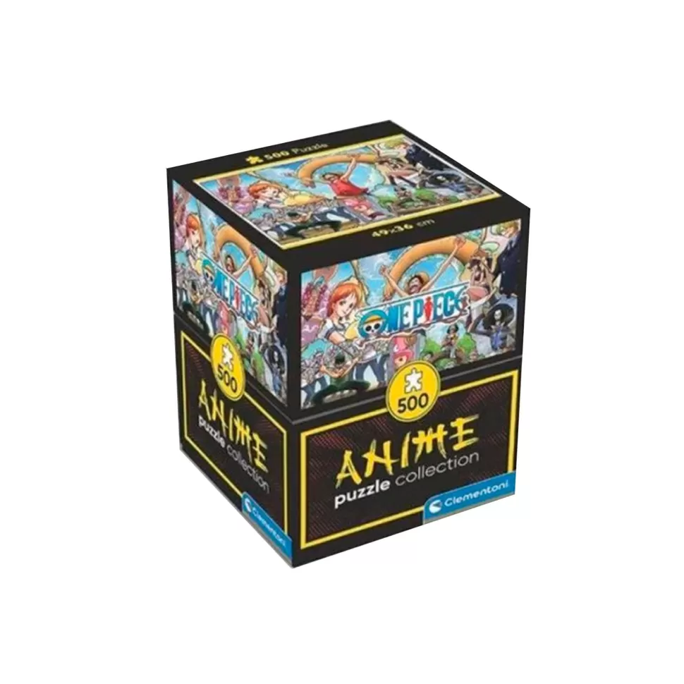 Anime One Piece Puzzle Cube 500 Piezas Clementoni* Puzzles Y Educativos