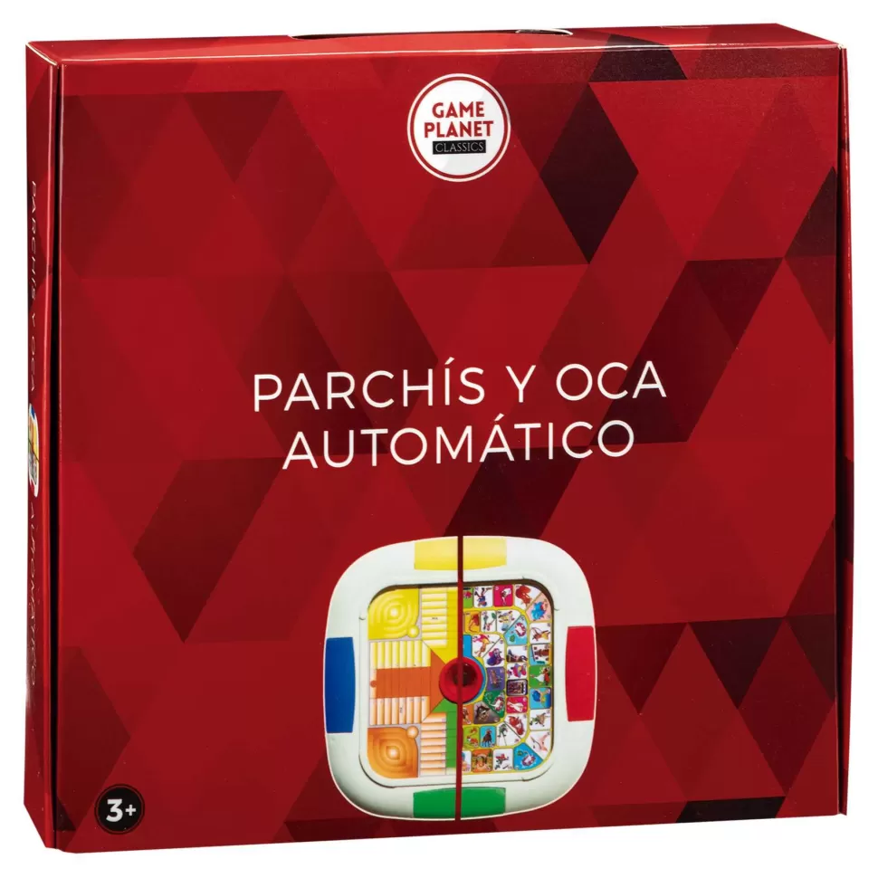 Game Planet Classics Parchis Y Oca Automatico 4 Jugadores* Juegos De Mesa