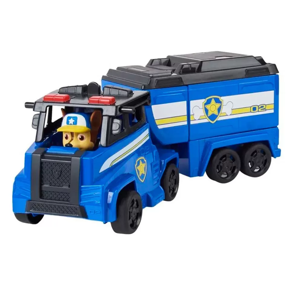 Patrulla Canina Paw Patrol Figuras Y Minimundos^Patrulla Canina Camion Transforma Chase Con Figura