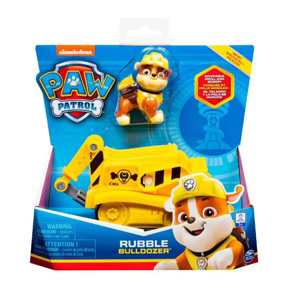 Patrulla Canina Paw Patrol Patrulla Canina Vehiculo Clasico Rubble* Vehículos Y Radio Control