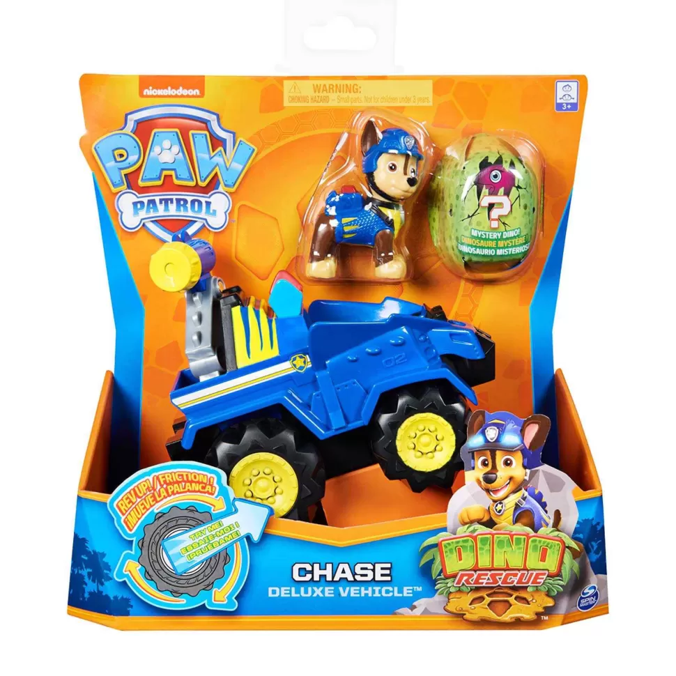 Patrulla Canina Paw Patrol Patrulla Canina Vehiculo Deluxe Dino Rescue Chase* Vehículos Y Radio Control