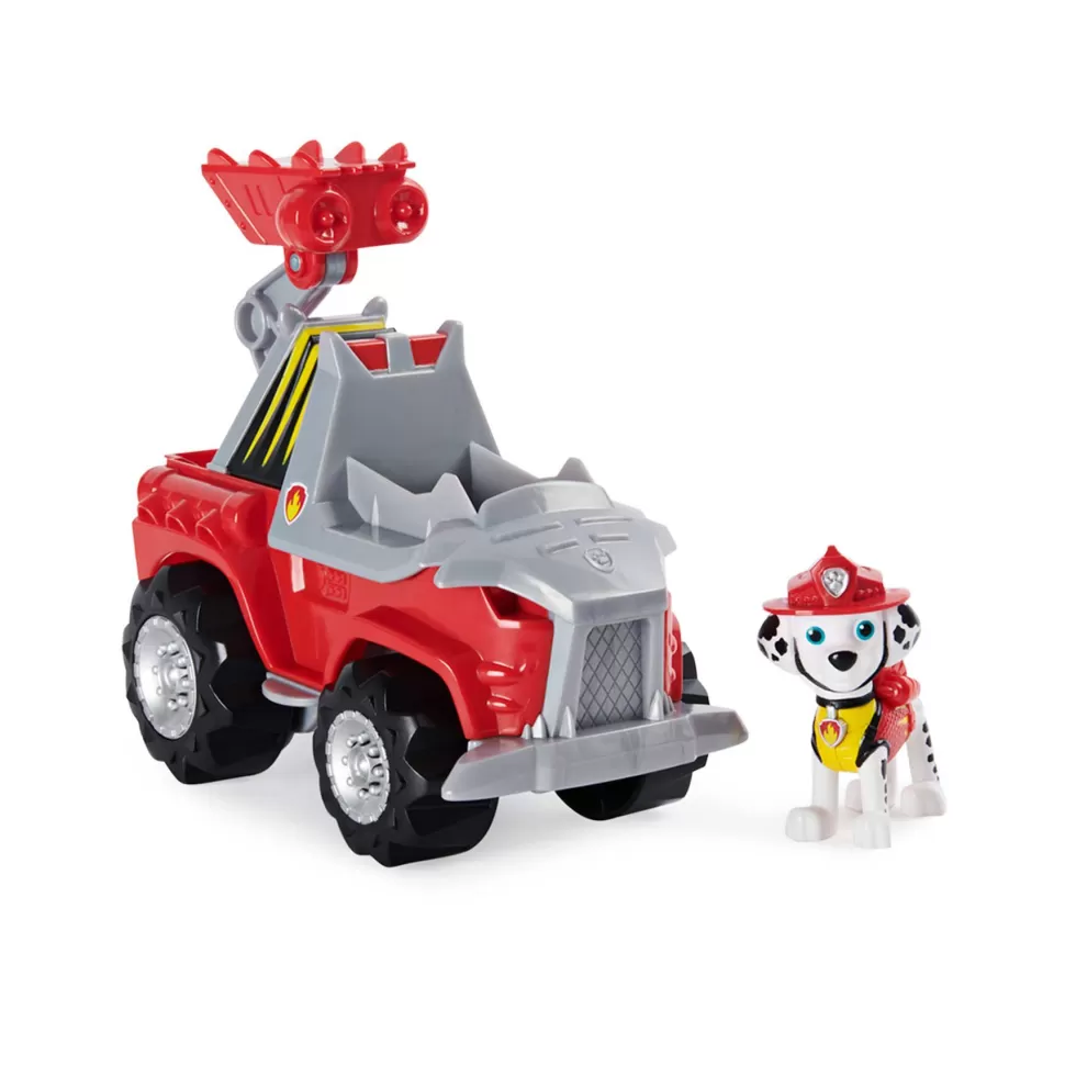 Patrulla Canina Paw Patrol Patrulla Canina Vehiculo Deluxe Dino Rescue Marshall* Vehículos Y Radio Control