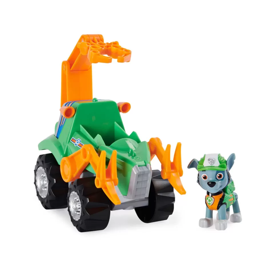 Patrulla Canina Paw Patrol Patrulla Canina Vehiculo Deluxe Dino Rescue Rocky* Vehículos Y Radio Control