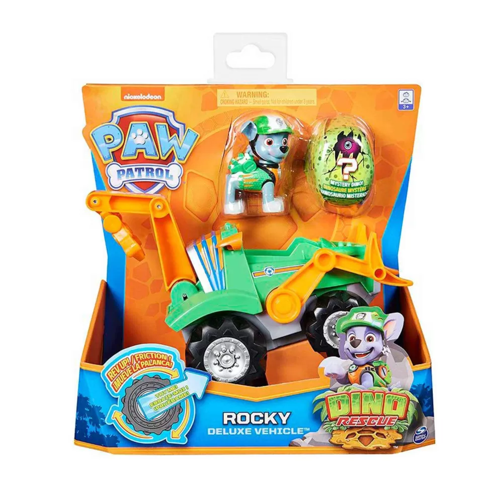 Patrulla Canina Paw Patrol Patrulla Canina Vehiculo Deluxe Dino Rescue Rocky* Vehículos Y Radio Control