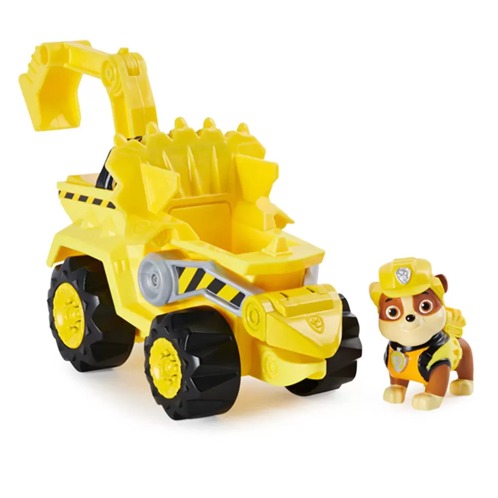 Patrulla Canina Paw Patrol Vehículos Y Radio Control^Patrulla Canina Vehiculo Deluxe Dino Rescue Rubble