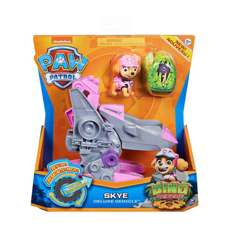 Patrulla Canina Paw Patrol Patrulla Canina Vehiculo Deluxe Dino Rescue Skye* Vehículos Y Radio Control