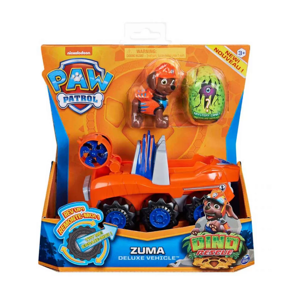 Patrulla Canina Paw Patrol Vehículos Y Radio Control^Patrulla Canina Vehiculo Deluxe Dino Rescue Zuma