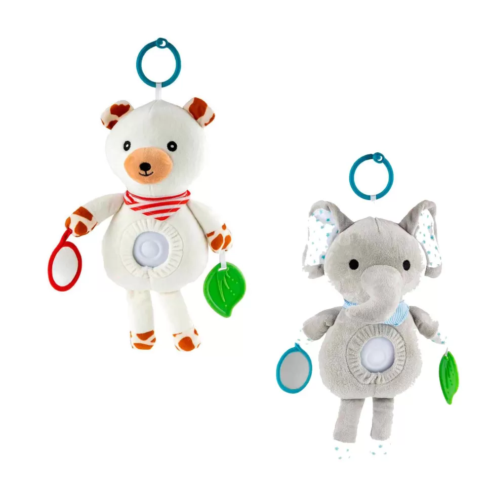 Petit Planet Peluche Animales Colgador Carrito Surtido* Primera Infancia