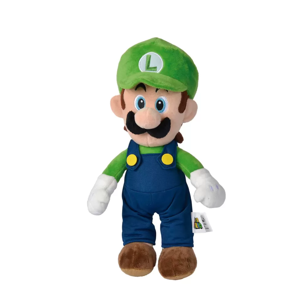 Super Mario Peluche De Luigi 30Cm* Peluches