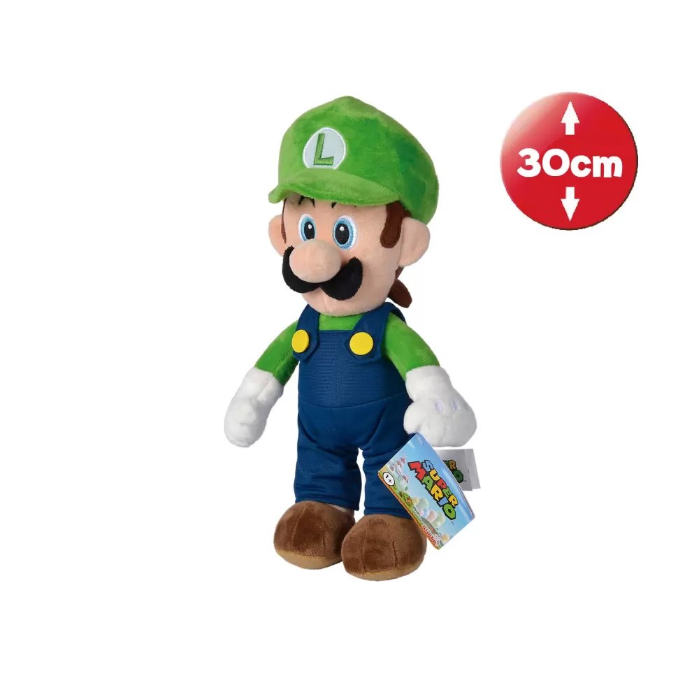 Super Mario Peluche De Luigi 30Cm* Peluches