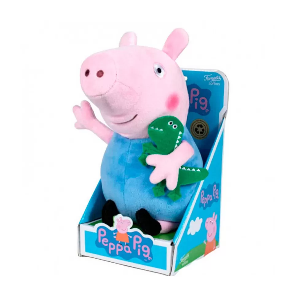 Fanboy & Chum Chum Peluche Eco Peppa Pig O Gorge Con Juguete 27 Cm Diferentes Modelos* Peluches