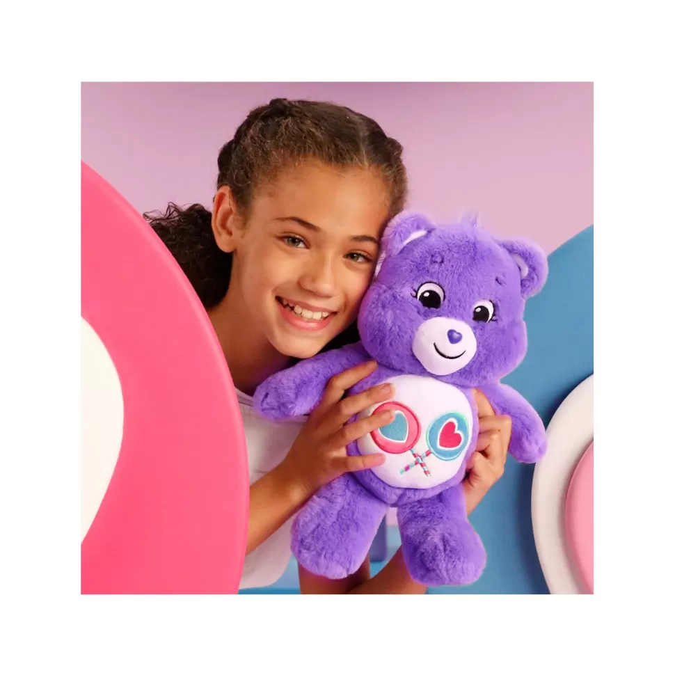 Osos Amorosos Peluche Morado Piruletas 36 Cm* Peluches