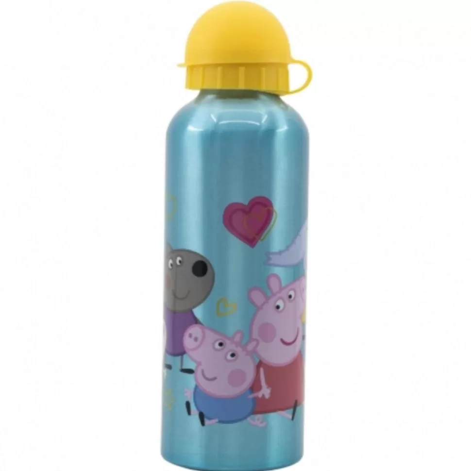 Peppa Pig Vuelta Al Cole^ Botella Aluminio 530 Ml