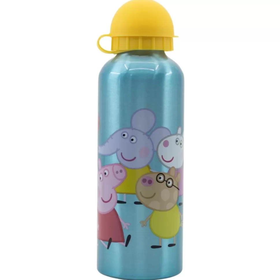 Peppa Pig Vuelta Al Cole^ Botella Aluminio 530 Ml