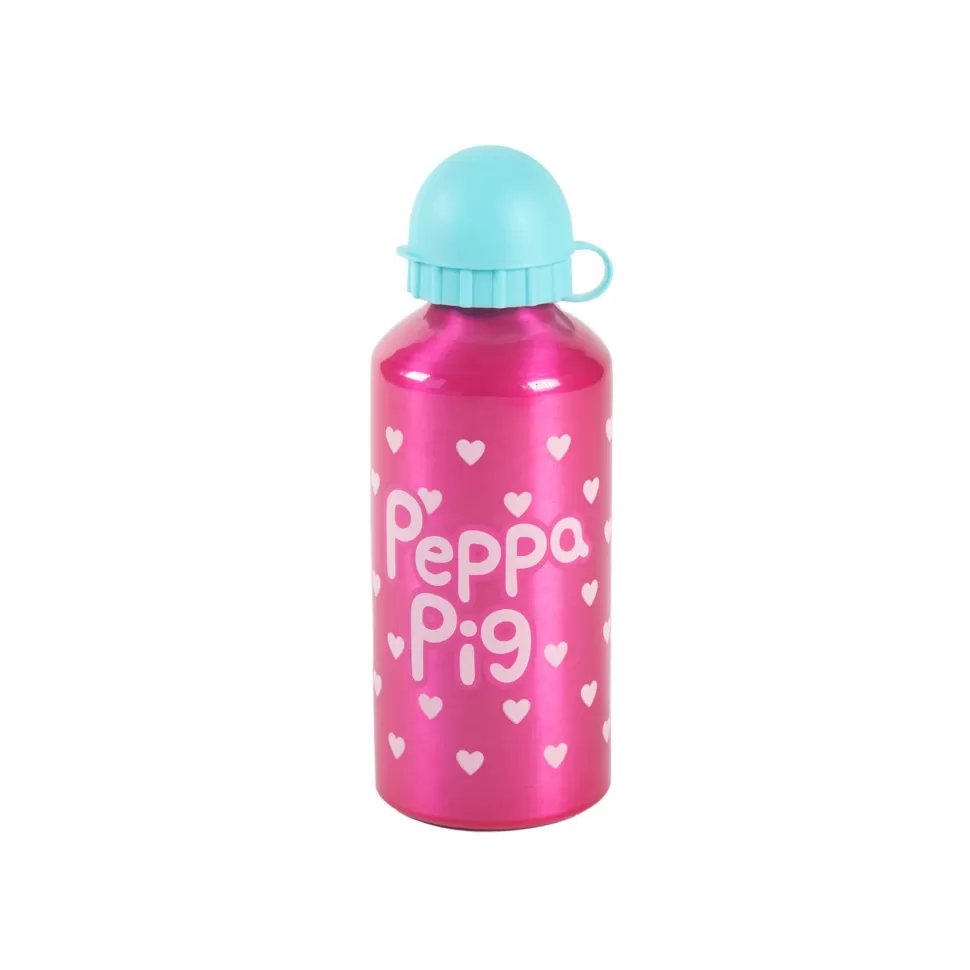 Peppa Pig Vuelta Al Cole^ Botella De Aluminio