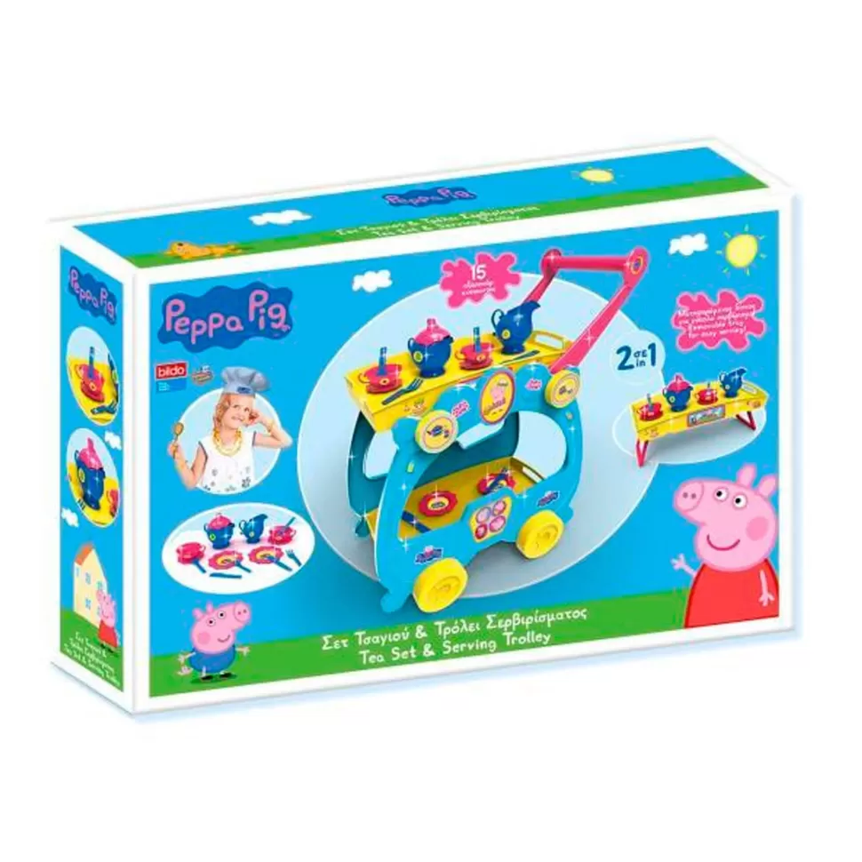 Peppa Pig Juguetes De Imitación Y Hogar^ Carrito De Te