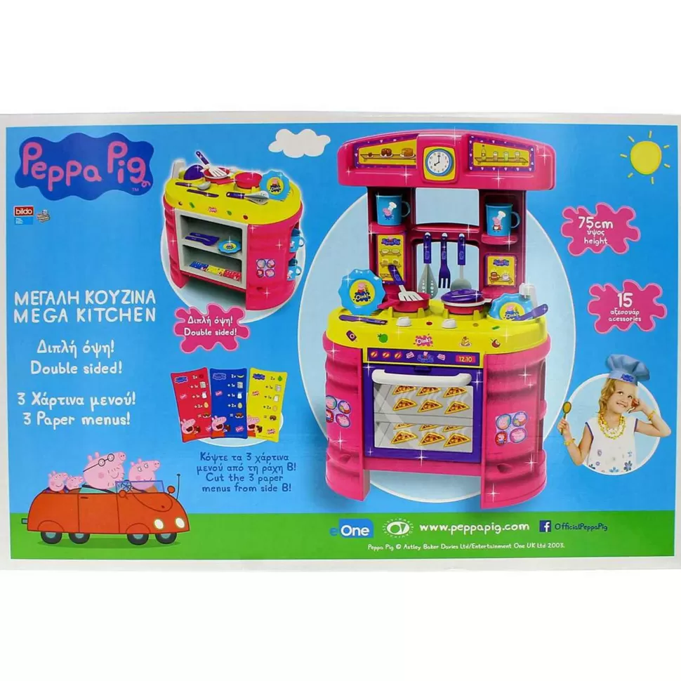 Peppa Pig Cocina Grande Con Accesorios* Juguetes De Imitación Y Hogar