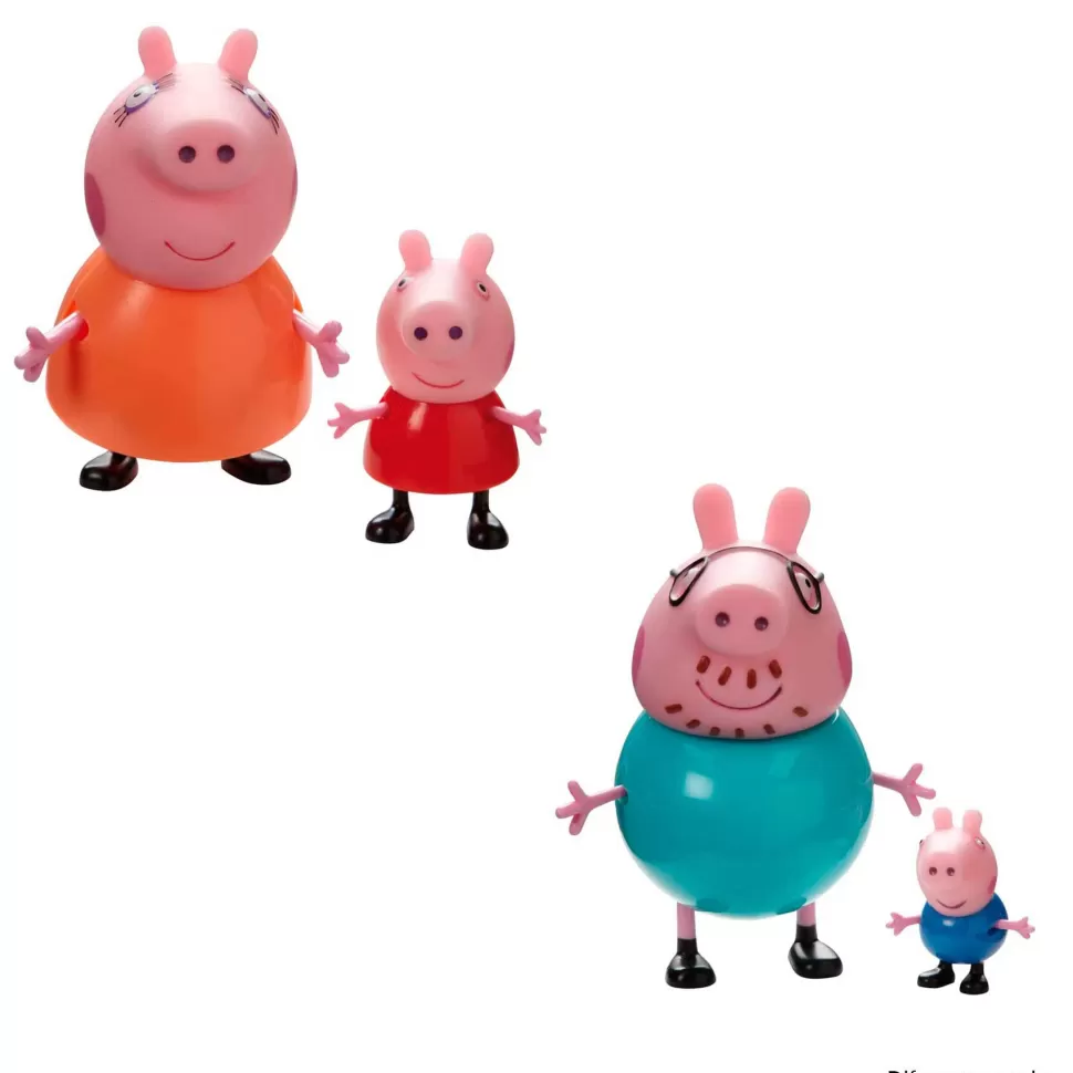 Peppa Pig Primera Infancia^ Pack 2 Figuras Familia Peppa Diferentes Packs