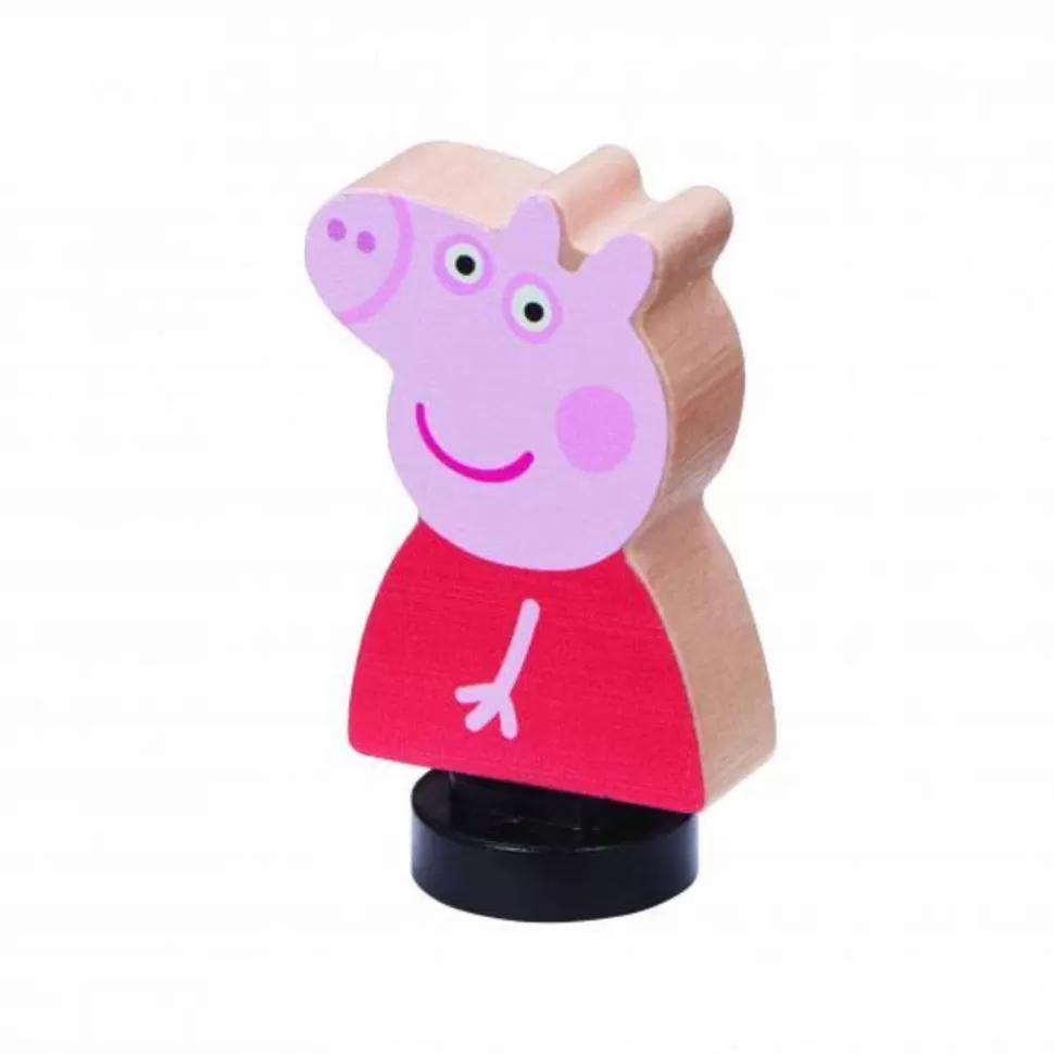 Peppa Pig Pack 4 Figuras De Madera Familia Peppa* Primera Infancia