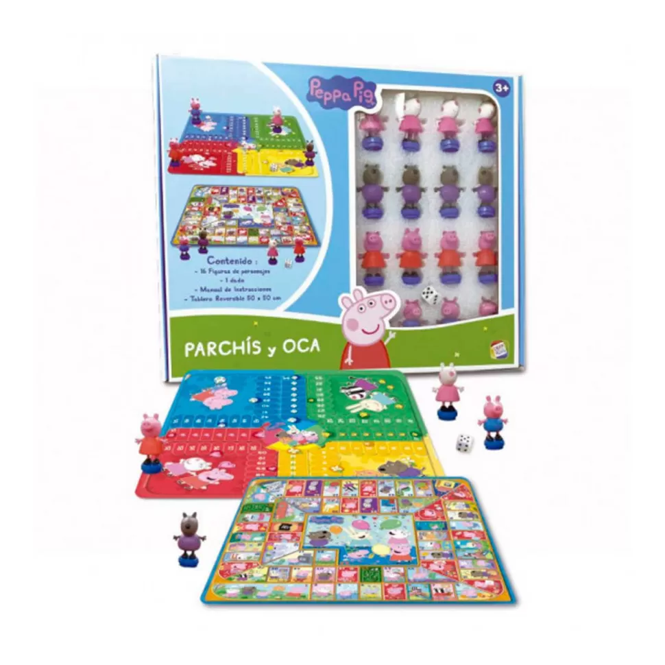 Peppa Pig Parchis Y Oca* Juegos De Mesa