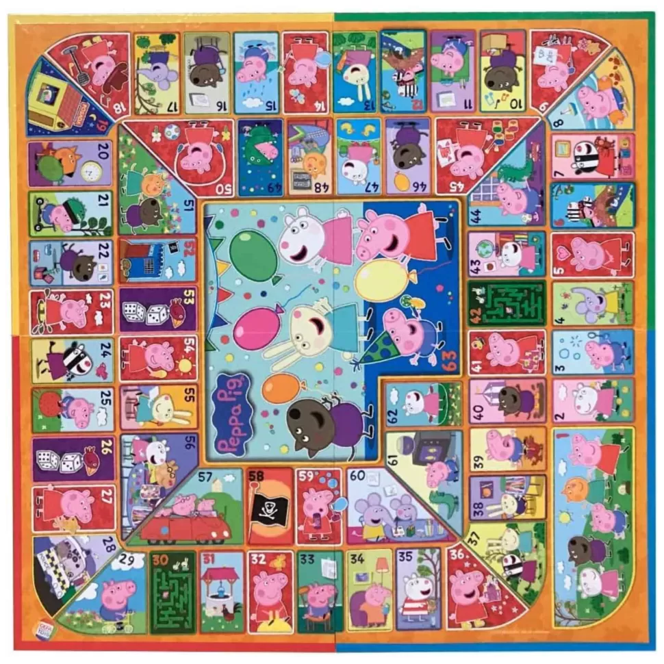 Peppa Pig Parchis Y Oca* Juegos De Mesa