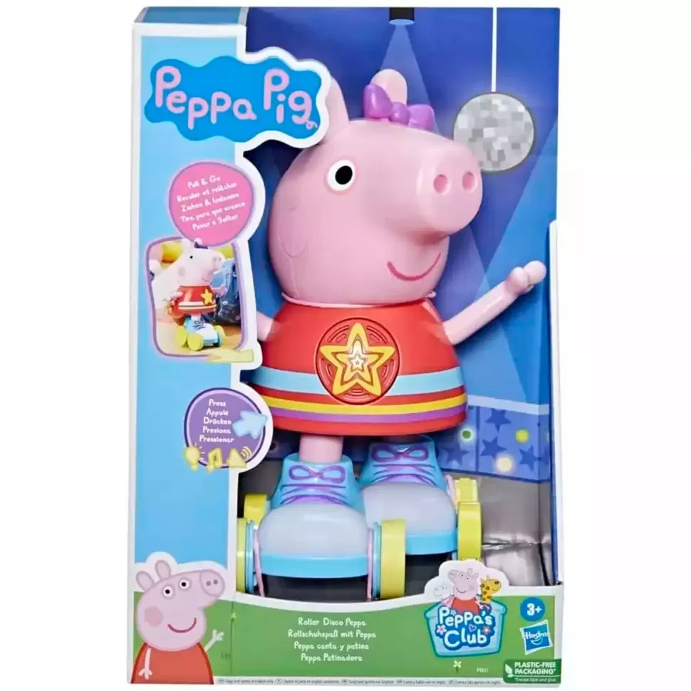 Peppa Pig Peluches^ Roller Disco Canta Y Patina