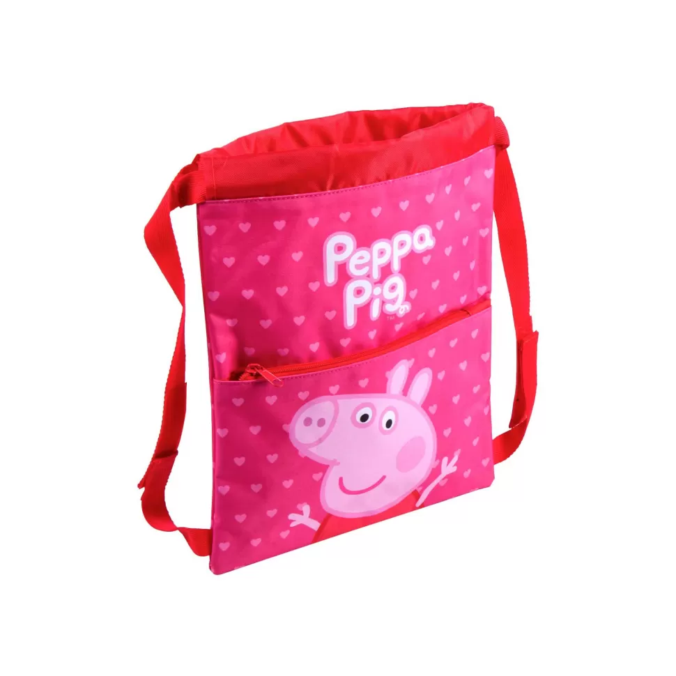 Peppa Pig Saquito Mochila 33 Cm* Vuelta Al Cole