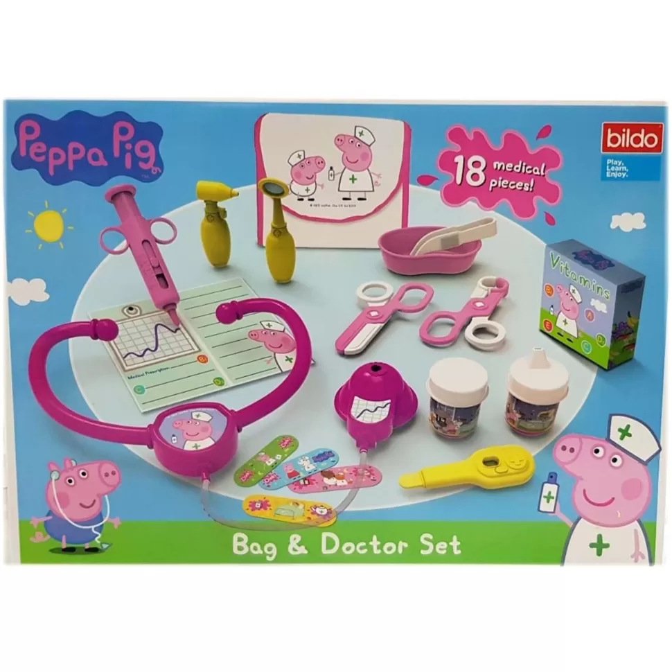 Peppa Pig Set De Juego Doctor Grande* Juguetes De Imitación Y Hogar