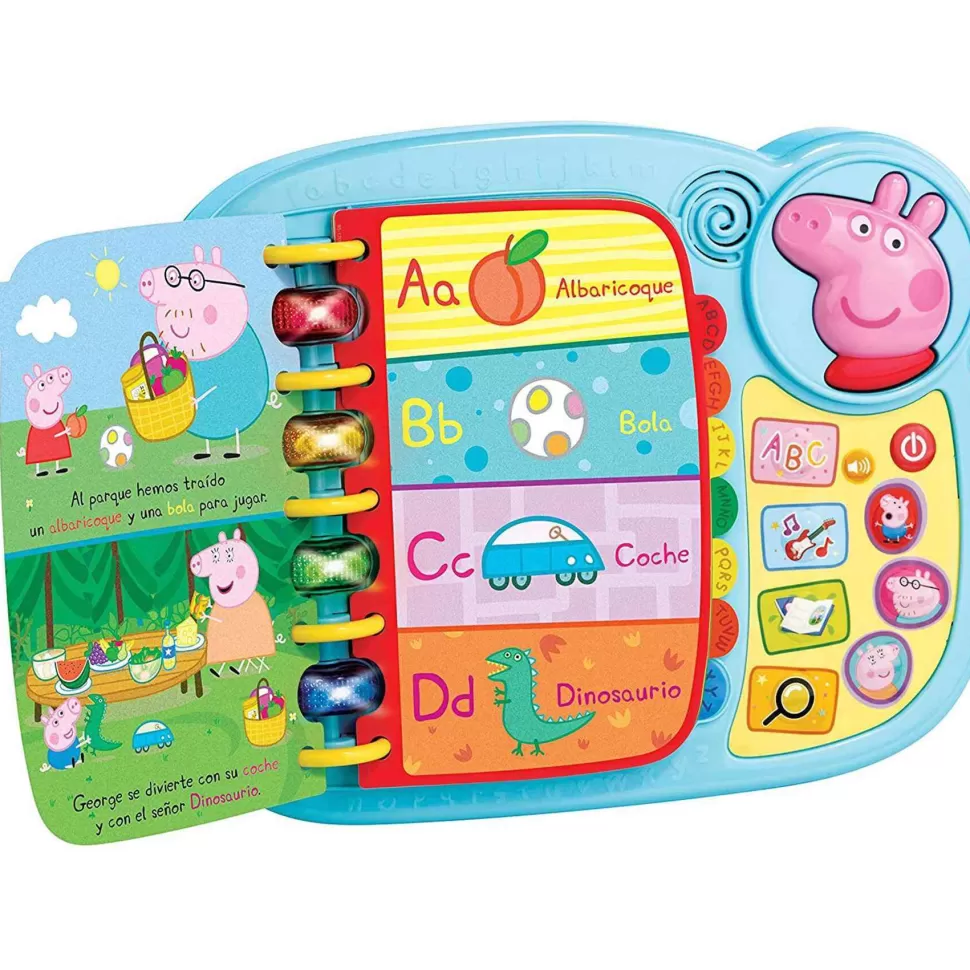 VTech Primera Infancia^Peppa Piglibro Electronico Aprendo Y Descubro | Juguete Infantil