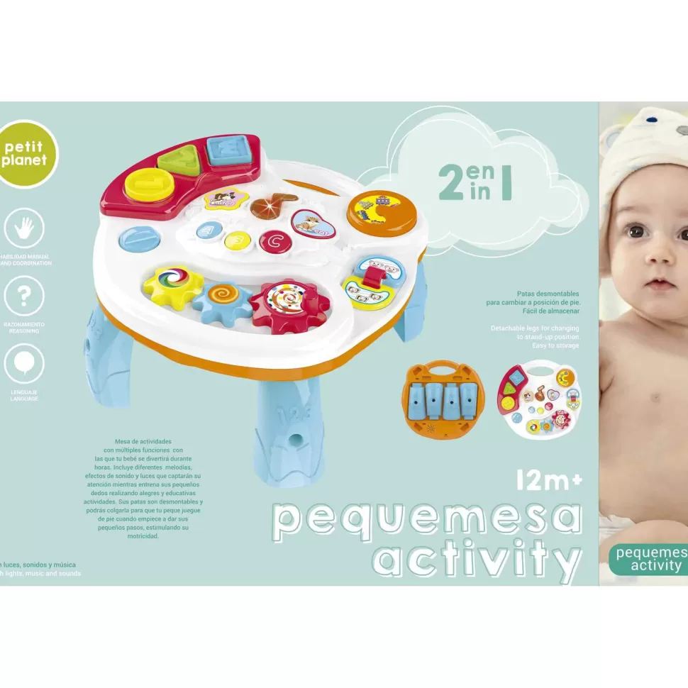 Petit Planet Pequemesa Activity 2 En 1 Juguete Infantil* Primera Infancia