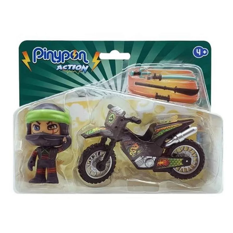 Pinypon Action Ninja Con Moto* Figuras Y Minimundos