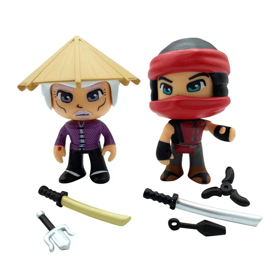 Pinypon Action Figuras Y Minimundos^ Ninja Figuras De Sensei & Kohai