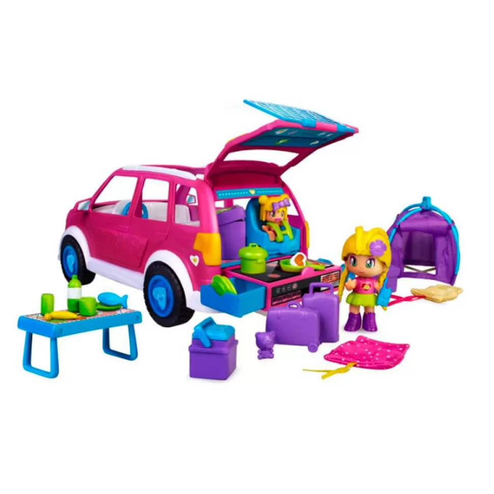 PinyPon Figuras Y Minimundos^ Coche Camping