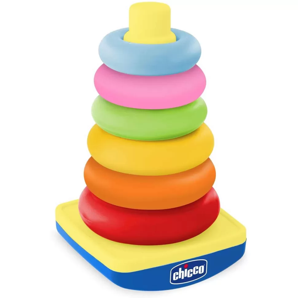 Chicco Piramide Dondolotto Basico Apilables | Juguete Infantil* Primera Infancia