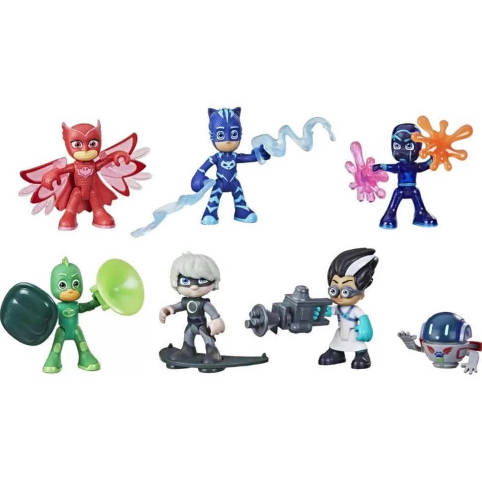 PJ Masks Primera Infancia^Pj Mask Deluxe Pack De 6 Heroes Y Vilanos