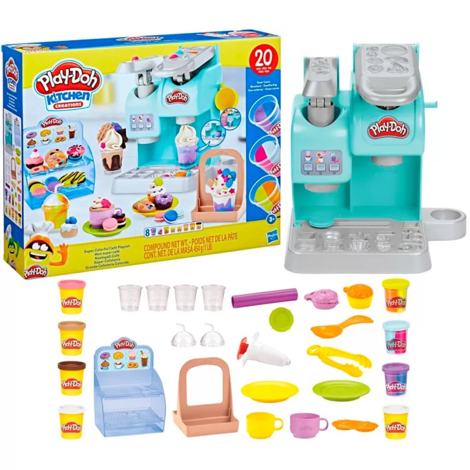 Play-Doh Cafeteria Super Colorida Playset* Manualidades