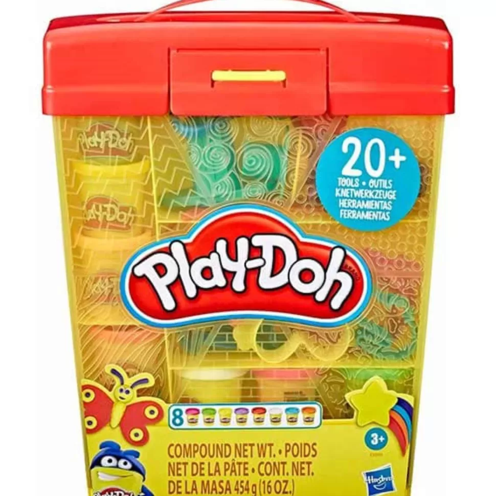 Play-Doh Super Maletin Plastilina 20 Accesorios* Manualidades