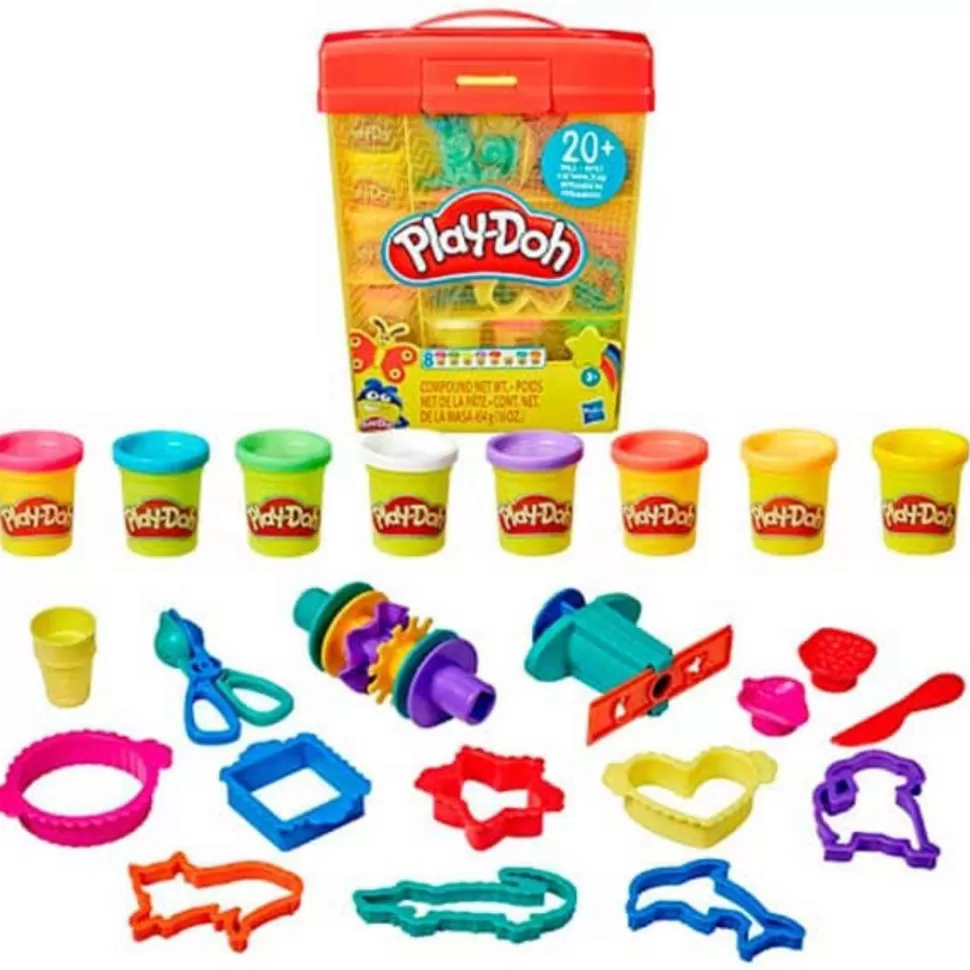 Play-Doh Super Maletin Plastilina 20 Accesorios* Manualidades